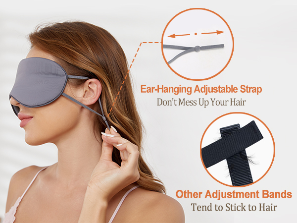 New Ear-Hanging Sleep Mask for Hassle-Free Side Sleeping