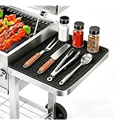Geban Blackstone Griddle Tool Mat, BBQ Accessories Rest Pad for Black Stone, Weber, Traeger Grill...