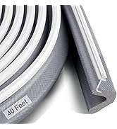 40 Feet Door Weather Stripping, Kerf Weather Stripping for Doors,Weather Stripping Door Seal for ...