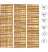 6Pcs 2.75x2.36 Inch Wooden Candle Wicks for DIY Candle Making Craft Wooden Wicks for Candle Makin...