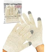 Kitsch Moisturizing Gloves Overnight for Dry Hands Treatment, for Women & Men | Soft Hydrating & ...