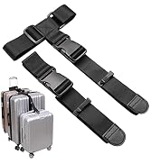 Luggage Connector Straps,Add a Bag Suitcase Strap Belt,Luggage Clip Link,Multi Adjustable 1.5