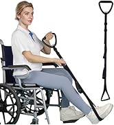 KkaFFe Long Leg Lifter, Leg Lifter Strap Rigid with Large Foot Loop, Legs Strap Lift for Get in a...