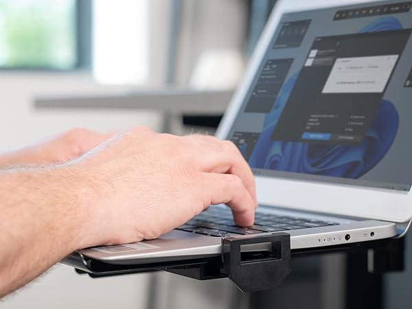 rotating laptop tray
