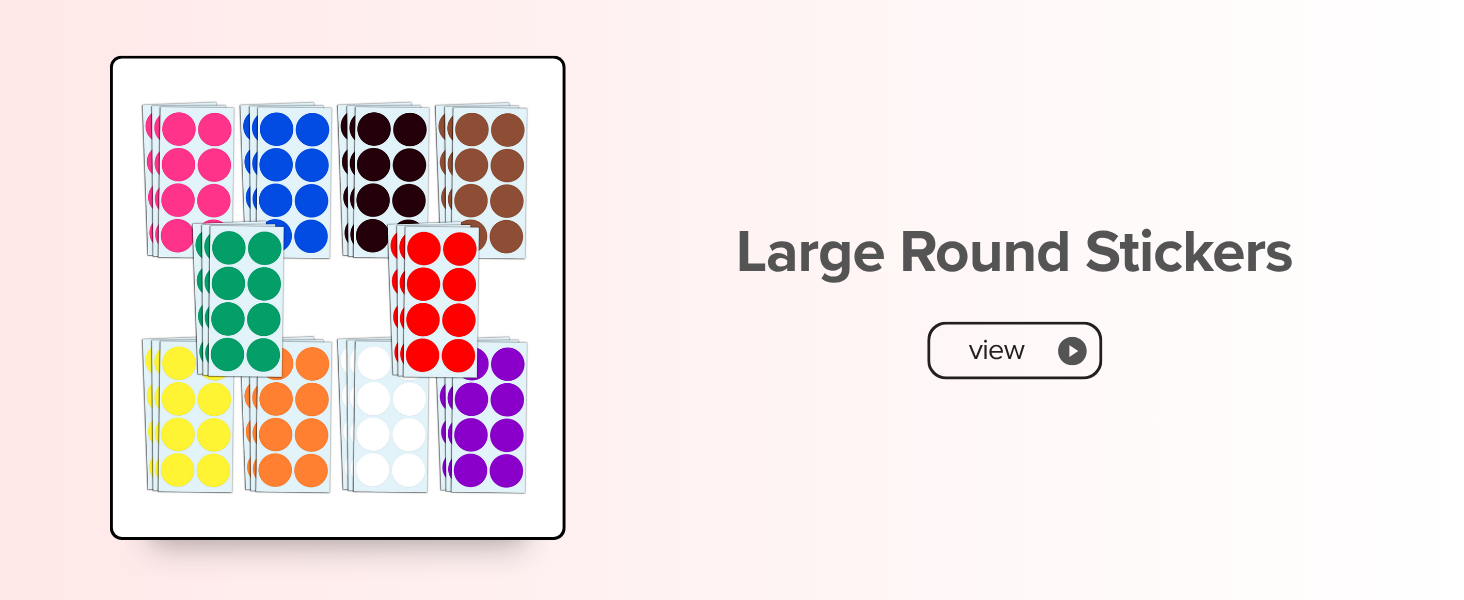 Large Round Stickers