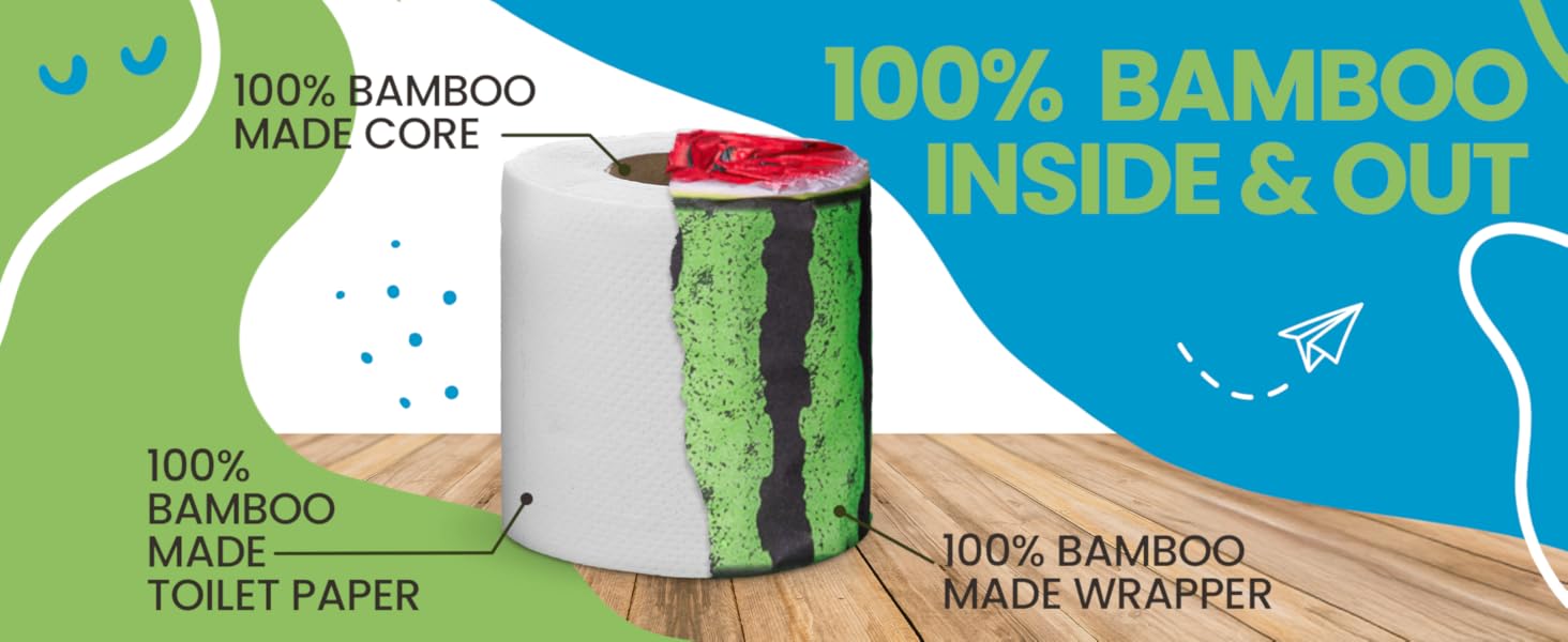 100% Bamboo inside & out
