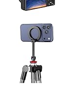 Itramax Magnetic Cold Shoe Camera Phone Mount for Magsafe,1/4" Threaded Hole iPhone Tripod Holder...