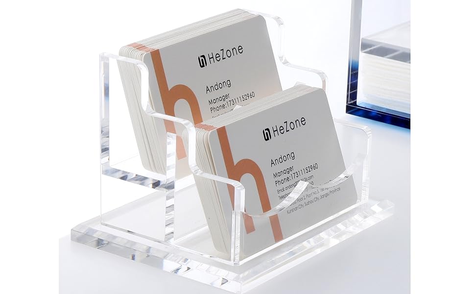 business card holder for desk
