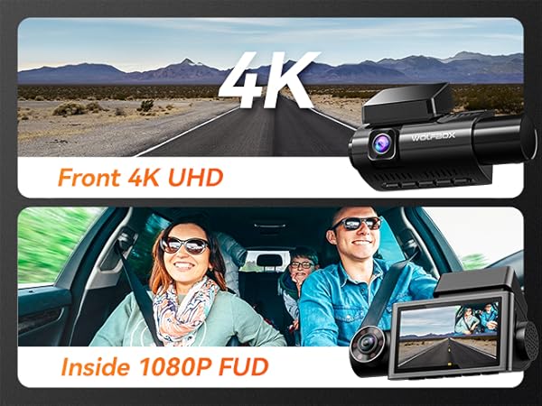 dual dash camera for trucks 24/7 recording dash cam with app dashcam pro front and back