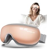 Eye Massager with Heat & Bluetooth Music, Relaxation Gift for Women, Help Alleviate Eye Strain, P...