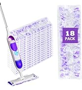 18 Pack Disposable Power Mop Refills for Swiffer Power Mop - 5X Cleaning Power Mop Pads for All M...