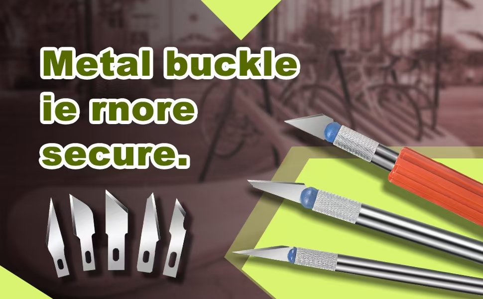 Metal buckle is more secure.