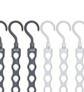UGWKivd Saving Space Hanger, Vertical Hanger Hanging 60 Hangers, Anti-Sliding Water Droplet Holes...