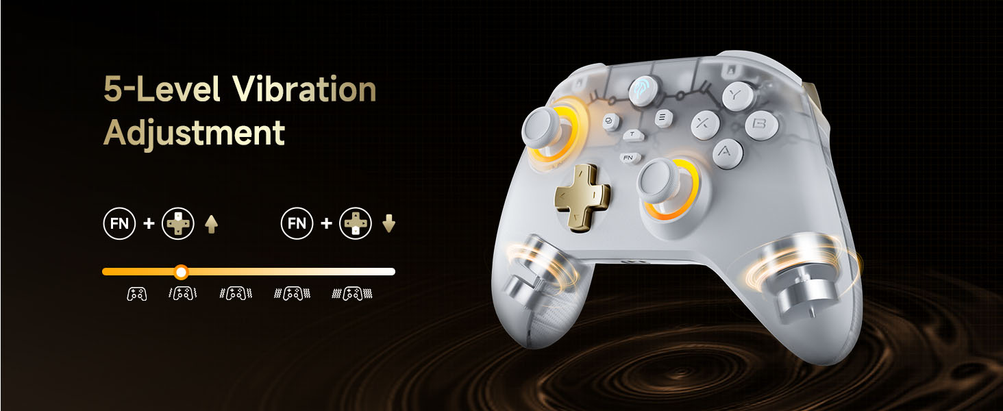 pc controller with charging dock