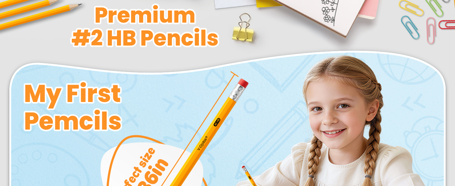 2HB pencils