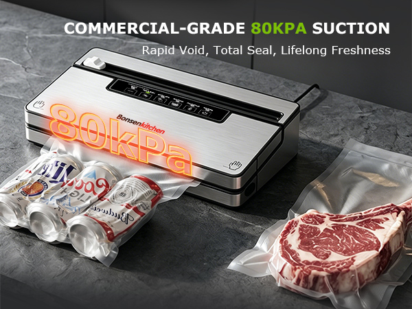 Bonsenkitchen Vacuum Sealer for Food