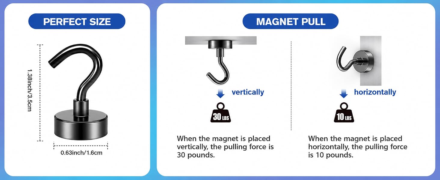magnetic hooks
