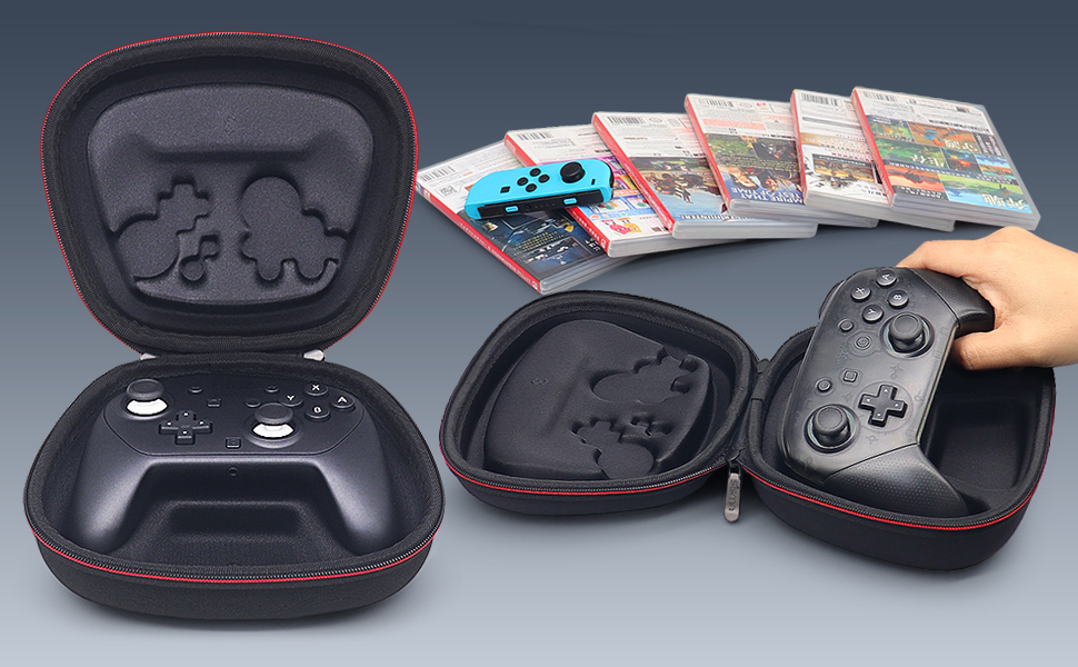 nintendo switch 2 pro controller storage case travel protective bag