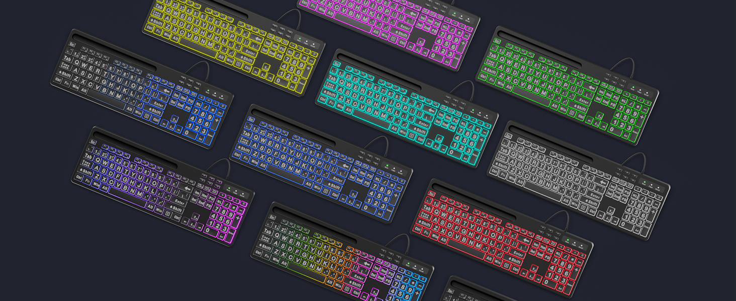 Wired Computer Keyboard