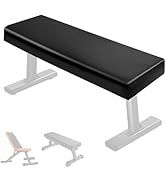 VeyoStories Weight Bench Cover, Workout Bench Cover, PU Leather with Plush Lining, Waterproof & D...