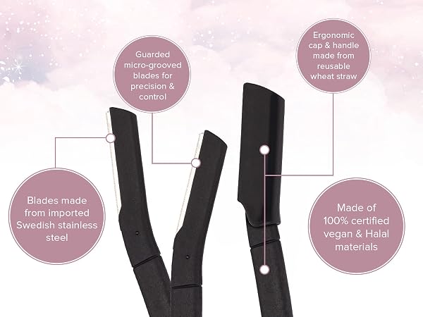 dermaplane razor face razors for women facial hair removal eyebrow dermaplaning