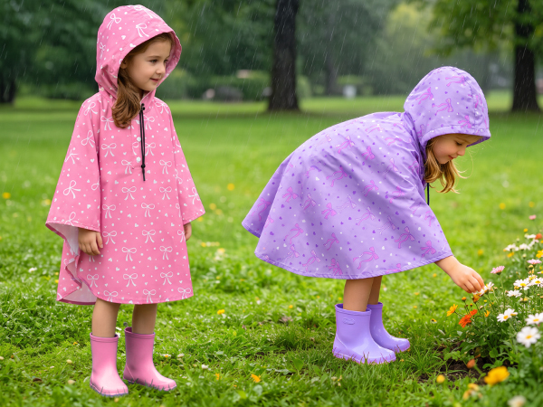 Kids Rain Poncho