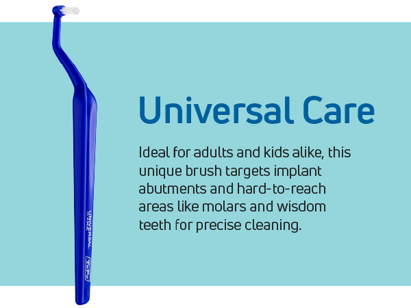 Information about a tufted toothbrush.