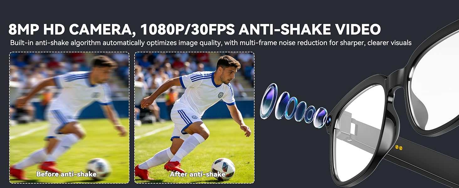 Videos Recording Glasses