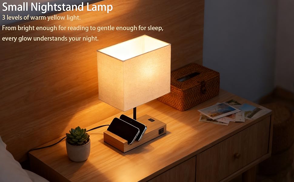 Small Nightstand Lamp