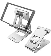 Big Heavy Cell Phone Stand for Desk - Simr Adjustable Desktop Foldable Phone Holder for iPhone 13...
