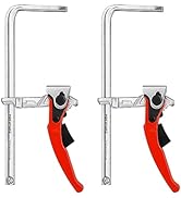 MAXPOWER Ratcheting Table Clamp, Quick Release Clamp For MFT and Guide Rail System, Bar Clamp wit...