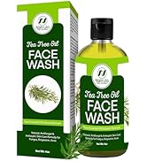 Tea Tree Oil Face Wash, 4oz – Tea Tree Soap Natural Skin Cleanser – Pure Essential Oil Infused Sk...