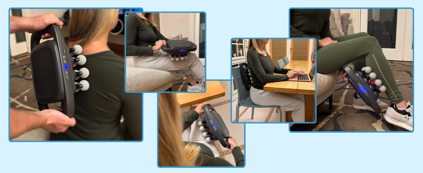 Multiple head massager