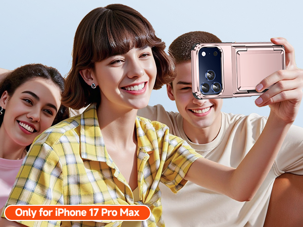 iphone 17 pro max case with wallet