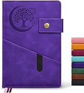 PAIBAS Lined Journal Notebook for Men, A5 Leather Journals for Writing Women, Hardcover Notebooks...