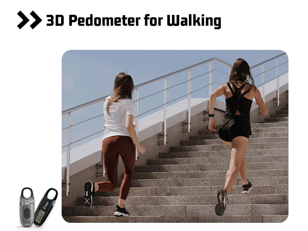 Exercise with your family or friends, 3D pedometer can help you to improve relationship with them.