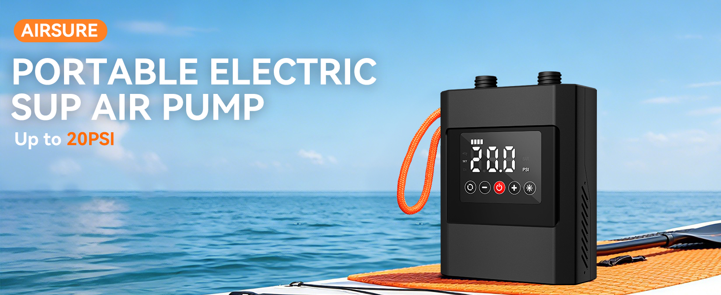 portable pump for inflatables