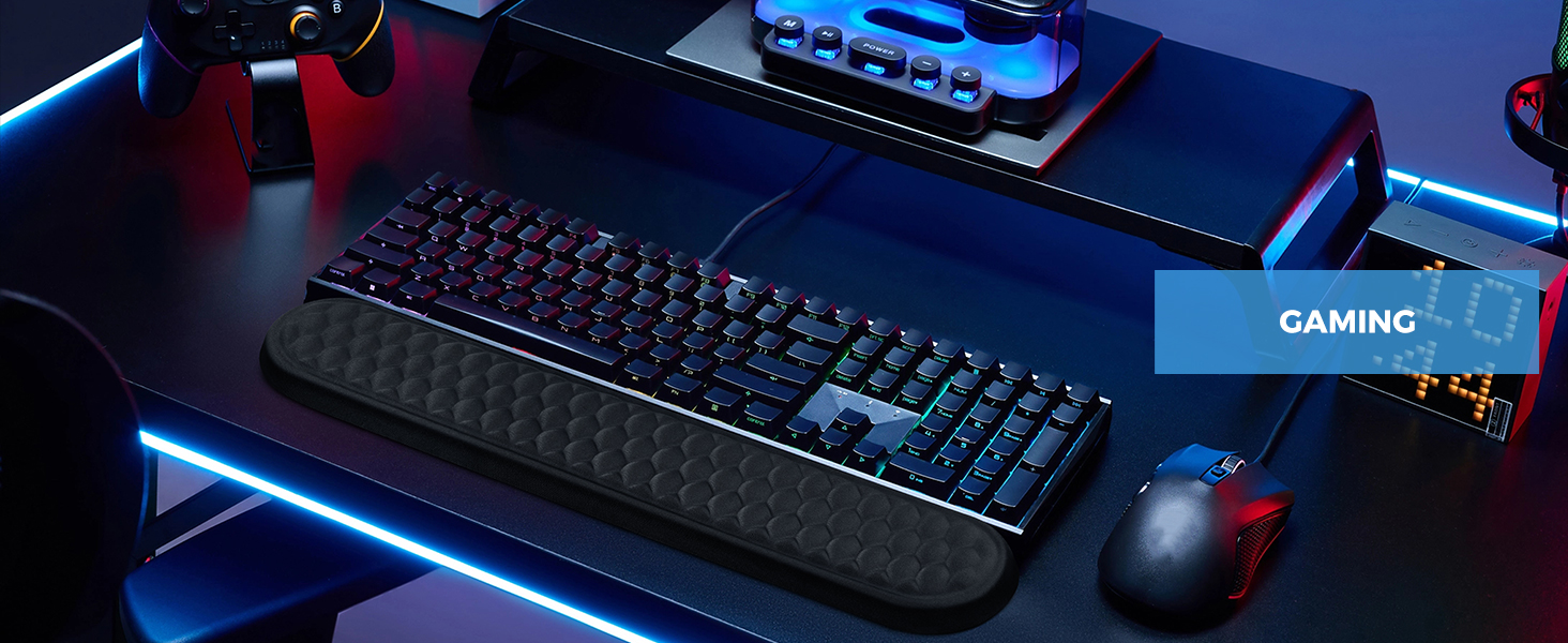 gaming keyboard wrist pad
