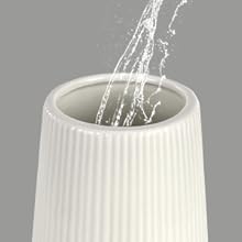 home decor white small vase
