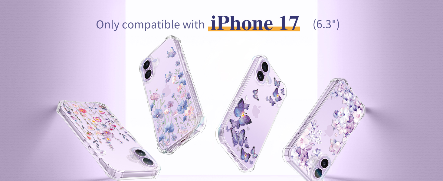 GVIEWIN Case Compatible with iPhone 17 Case