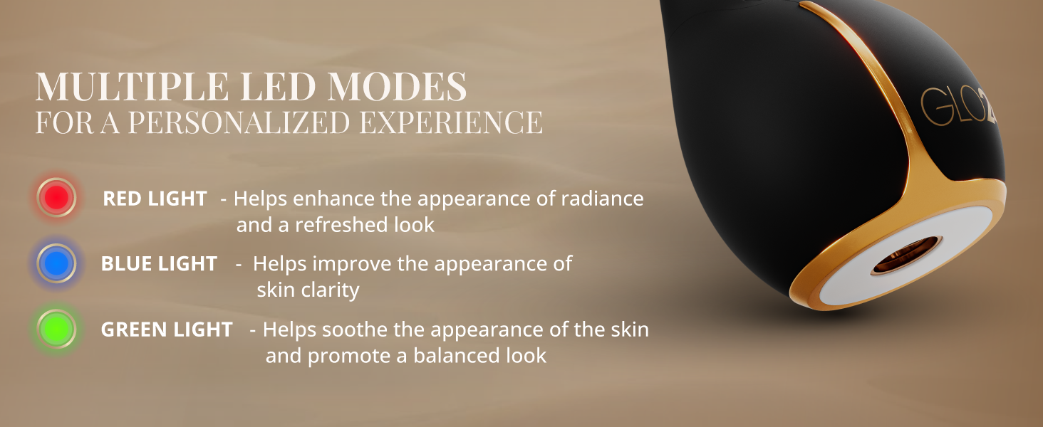 GLO24K Red Light Face & Neck Beauty Device