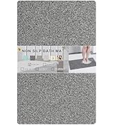 Nonslip Bathtub Mat, Anti Slip Bath Mat 0.6" Extra Thick, Quick Dry Bath Tub Anti Slip Shower Mat...