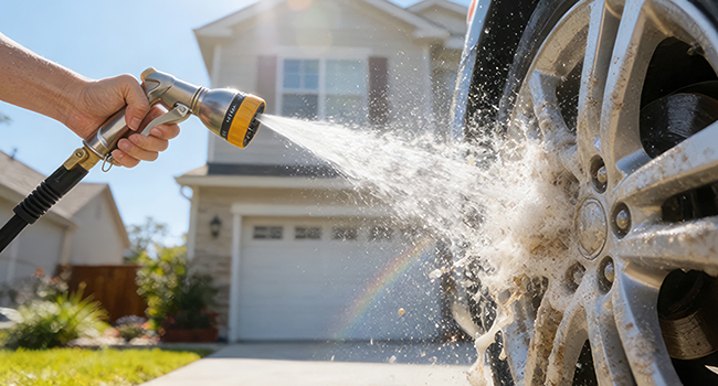 Garden Hose Nozzle Heavy Duty