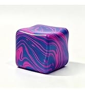 Squishies Stress Cube Toys,Adults Squishies Anxiety Relief Maltose Ball,Large Veined Ice Cube Squ...