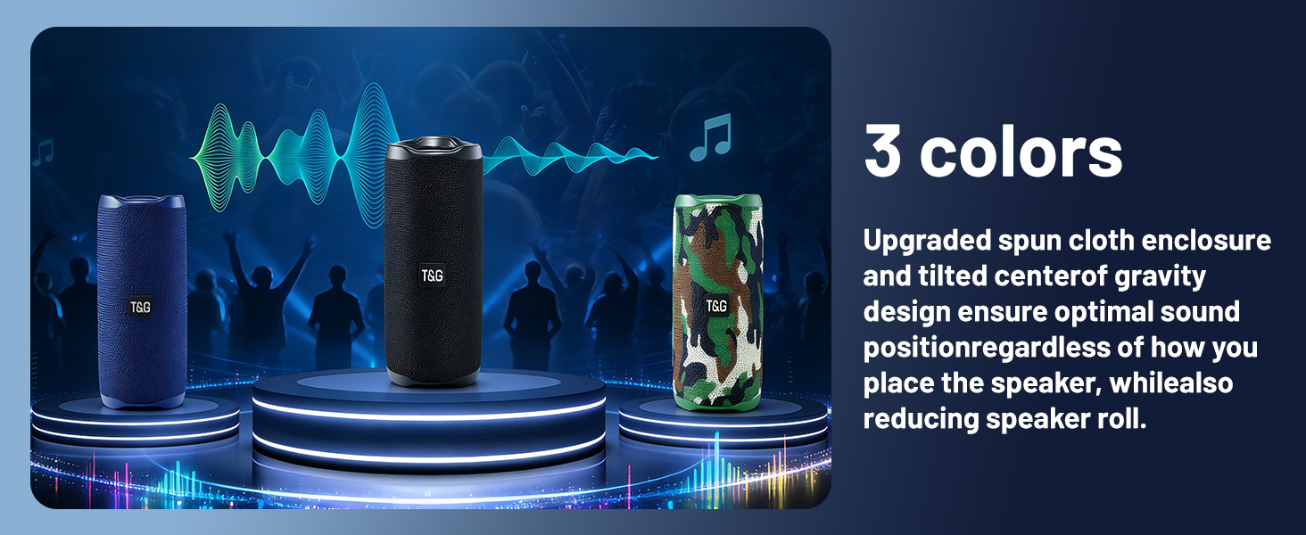 Black Bluetooth speaker