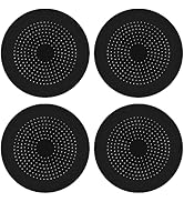 4-Pack Drain Hair Catcher Durable Silicone Hair Stopper Shower Drain Covers Easy to Install and C...