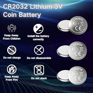 CR2032 CR2025 CR2016