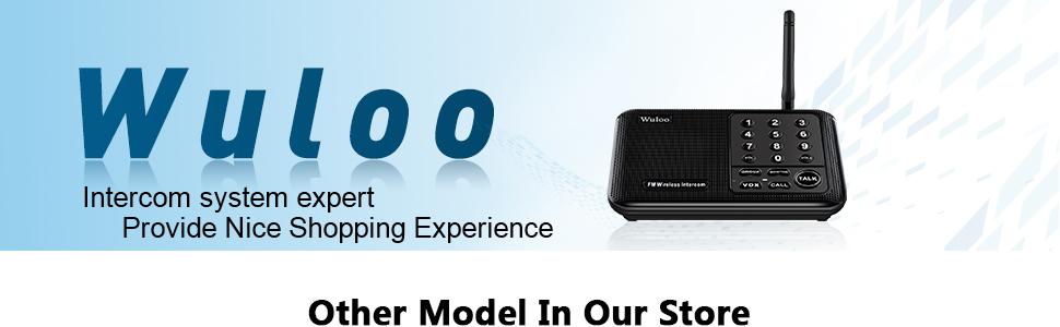 hone intercom wireless_balck WUL666