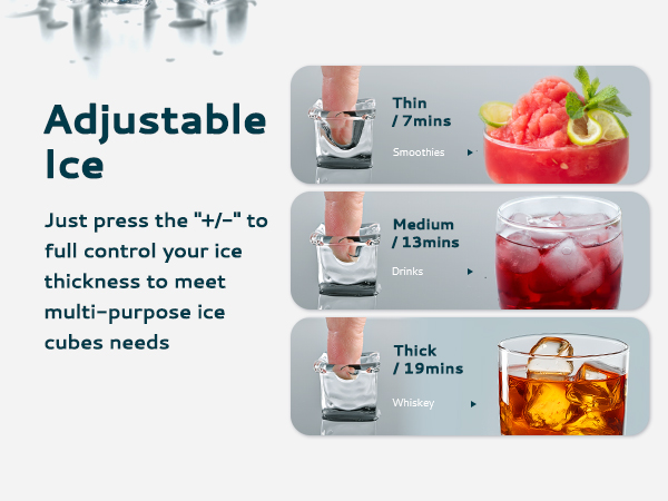 Ice Cube Maker Machine Counterto