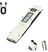 Ciwuzxs Flat EDC Flashlight, Tactical Flashlights Rechargeable, 9 Modes LED Small Pocket Flash Li...